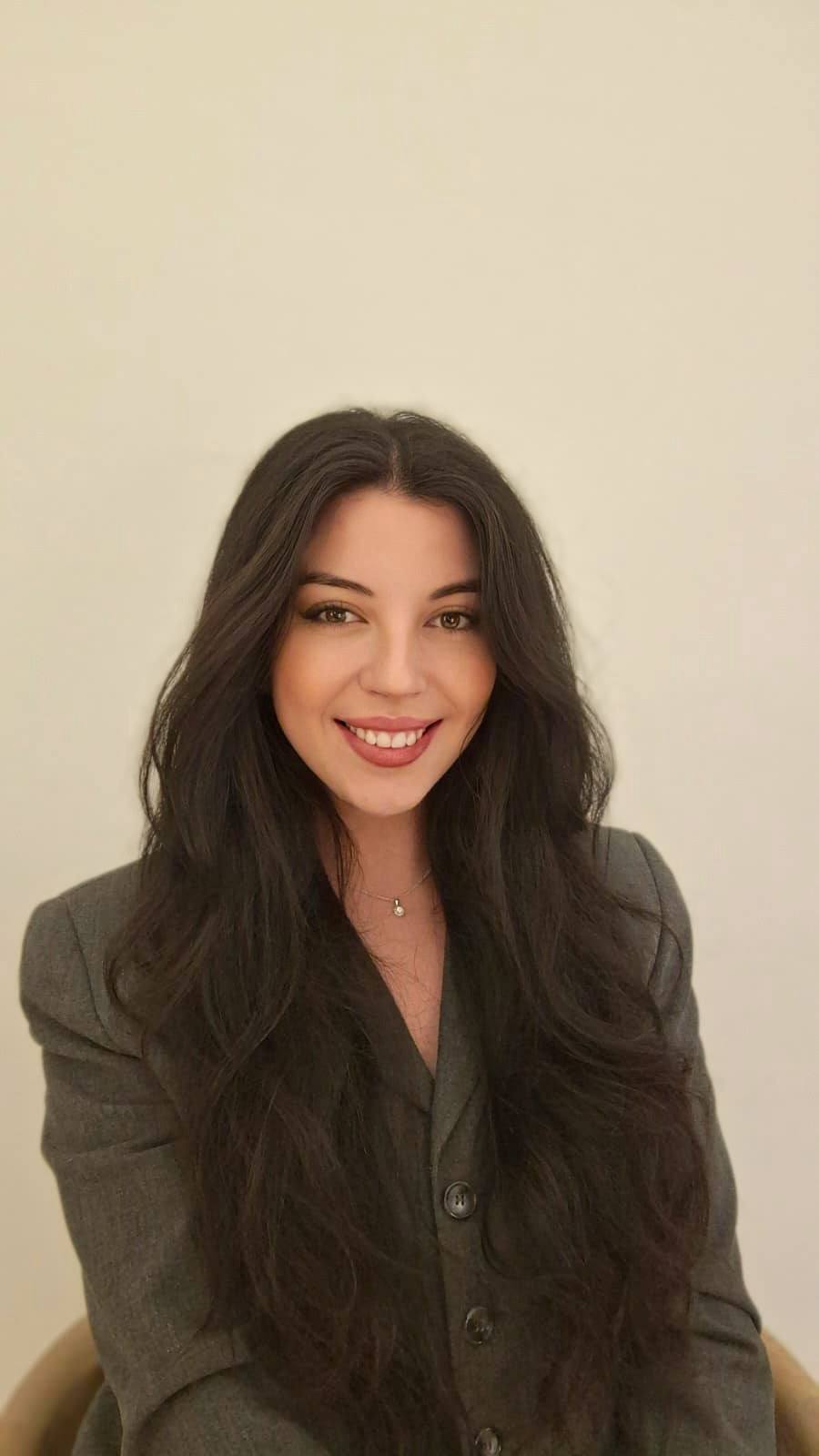 Founder of ODESNA Studio, in a thoughtfully designed interior space